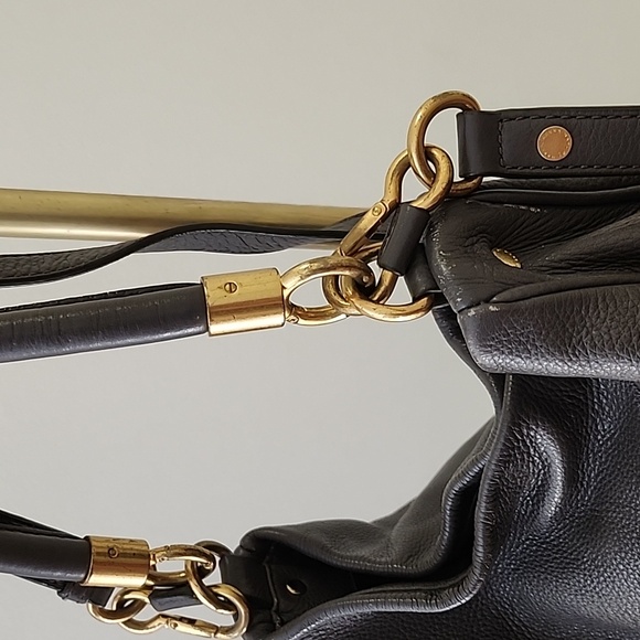 Marc Jacobs Leather Convertible Hobo Shoulder Bag - Picture 6 of 16
